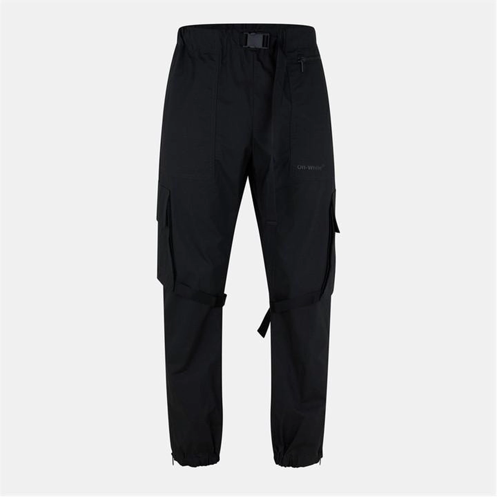 Off White Off Tab Cargo - Black
